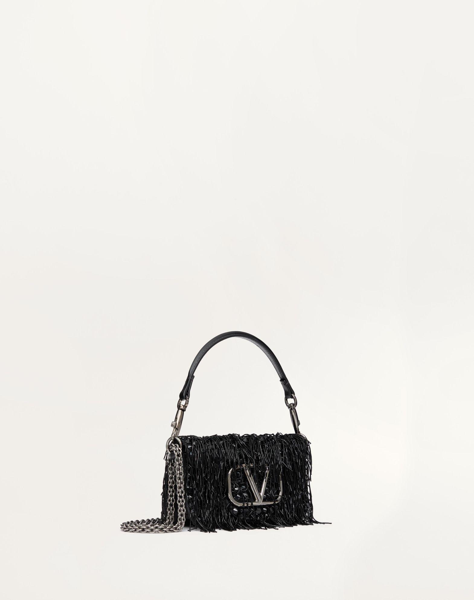 Valentino Garavani Locò Small Embroidered Shoulder Bag  Product Image