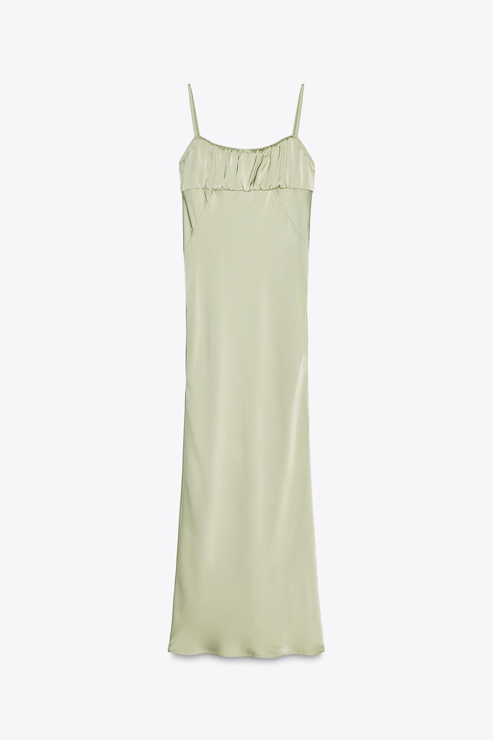 SATIN SLIP DRESS Product Image