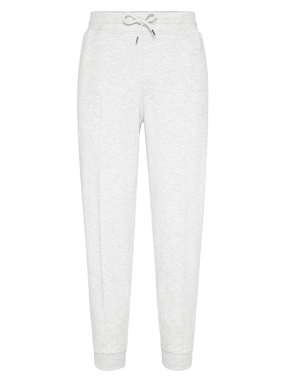 Mens French Terry Double Cloth Trousers with Crte Detail Product Image