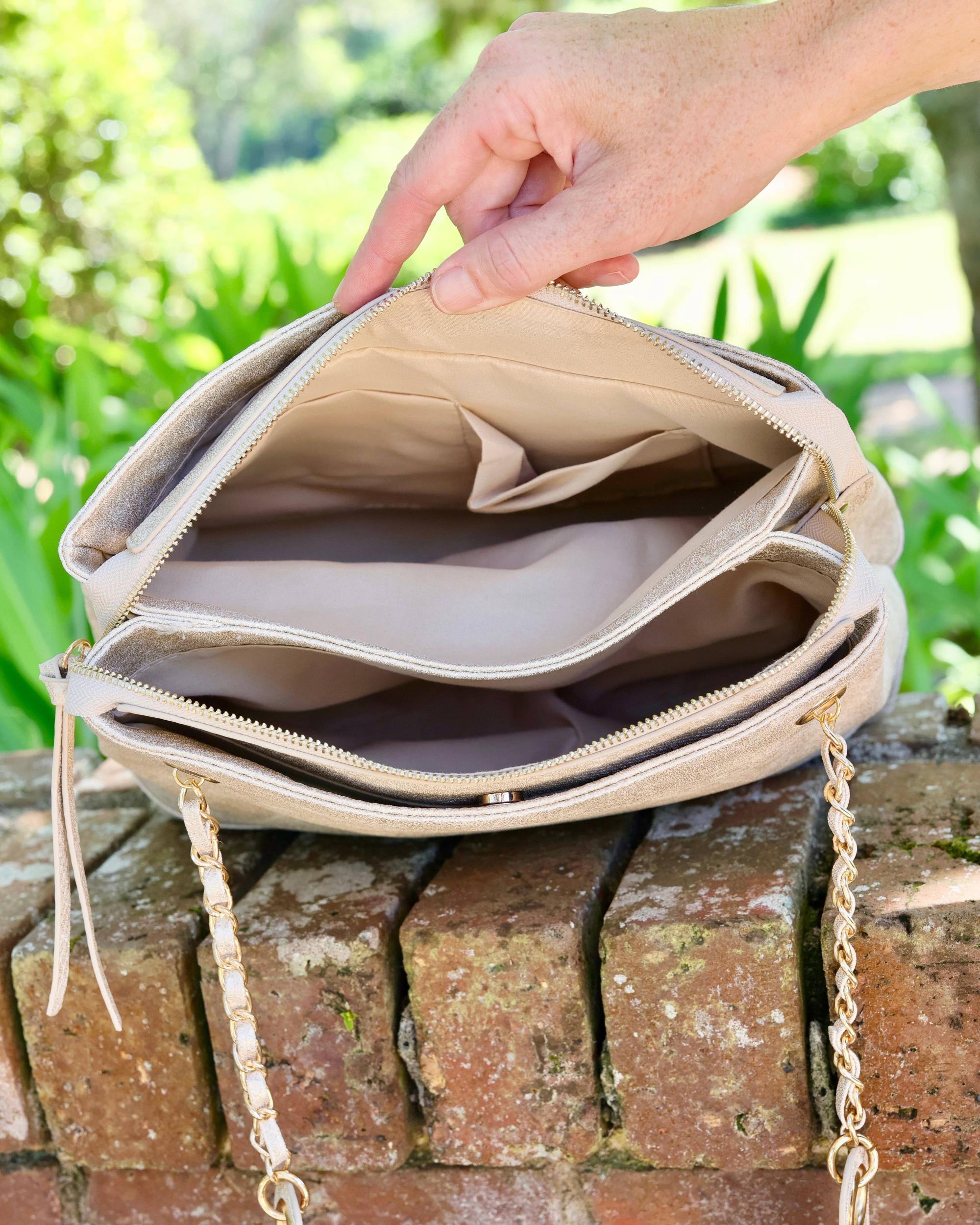 Teegan Tote Cream Product Image