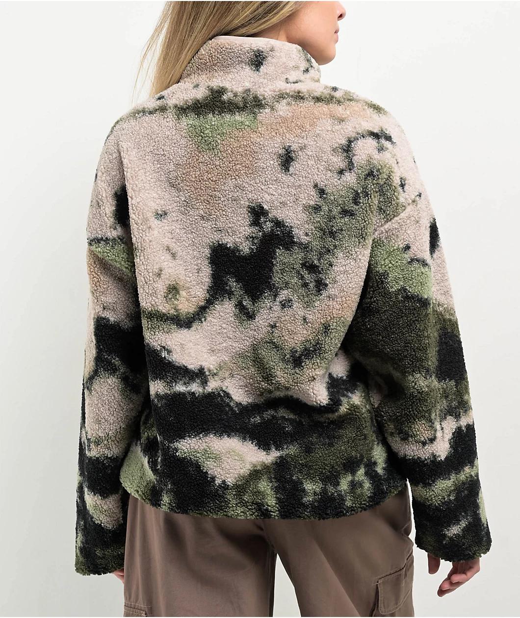 Dravus Glacier Landscape Sherpa Jacket Product Image