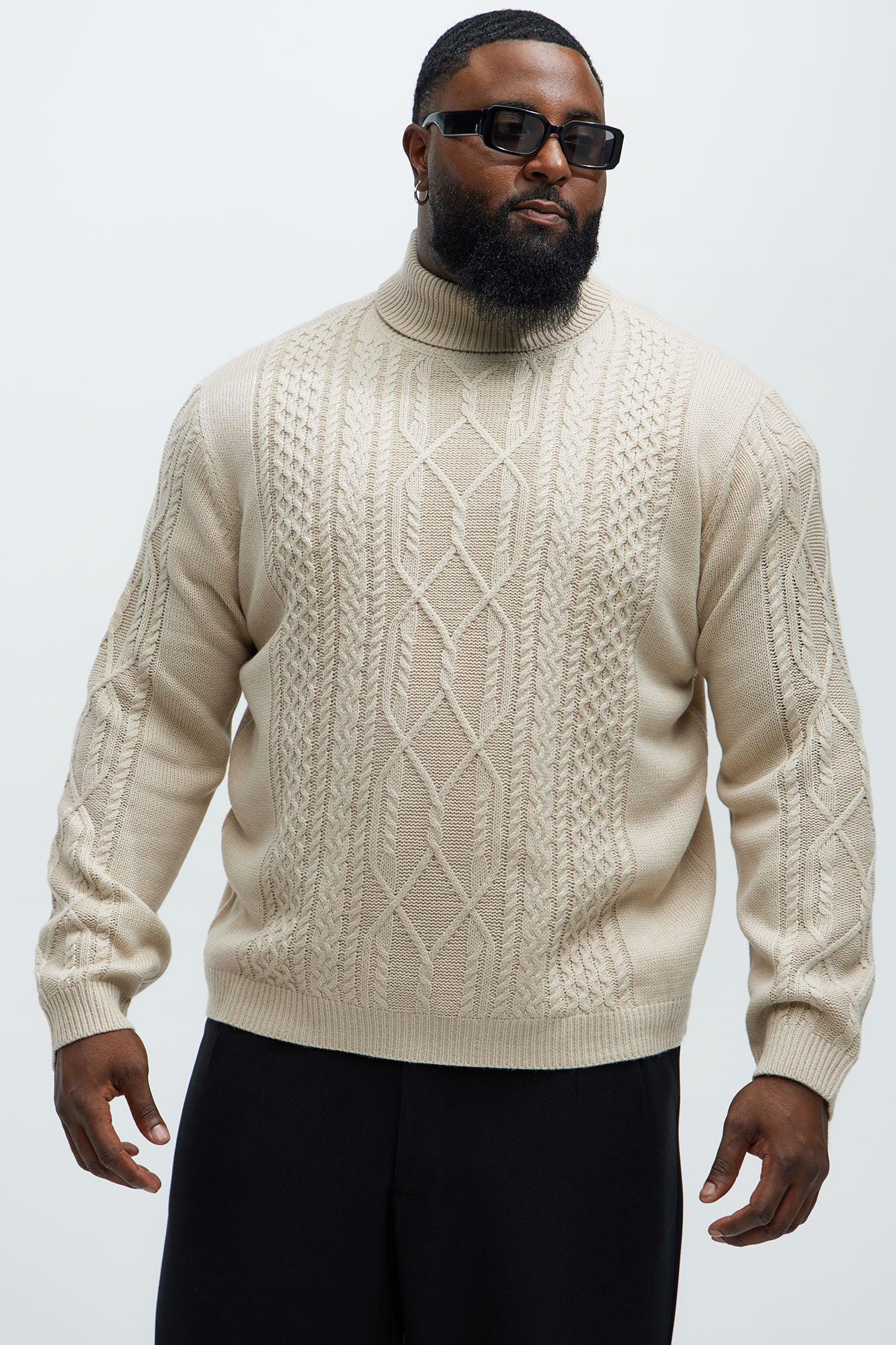 Not Your Regular Turtle Neck sweater - Tan Product Image