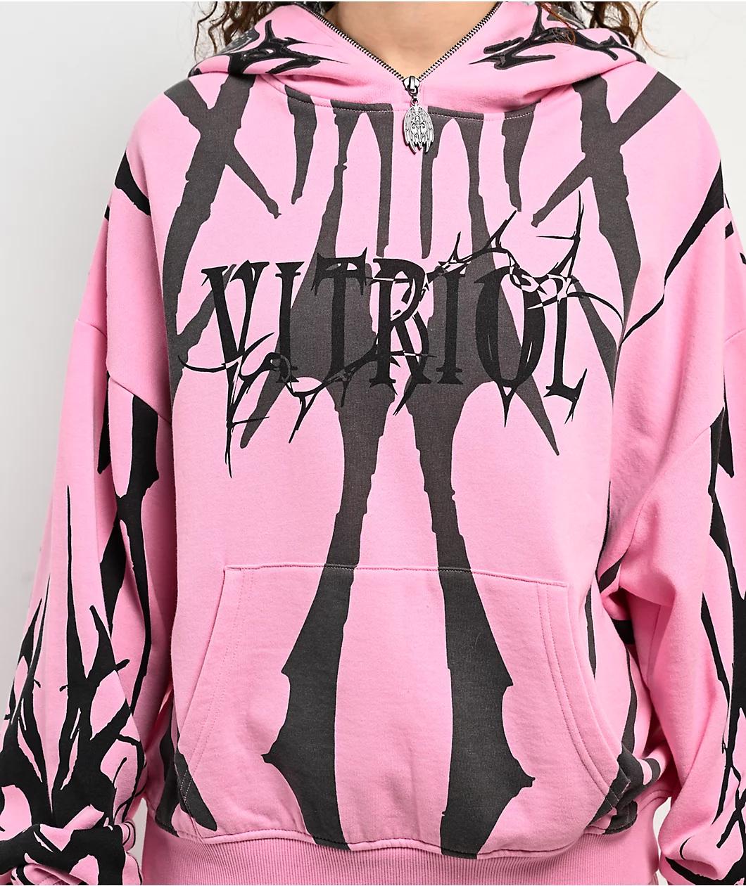 Vitriol Lenexa Pink Hoodie Product Image