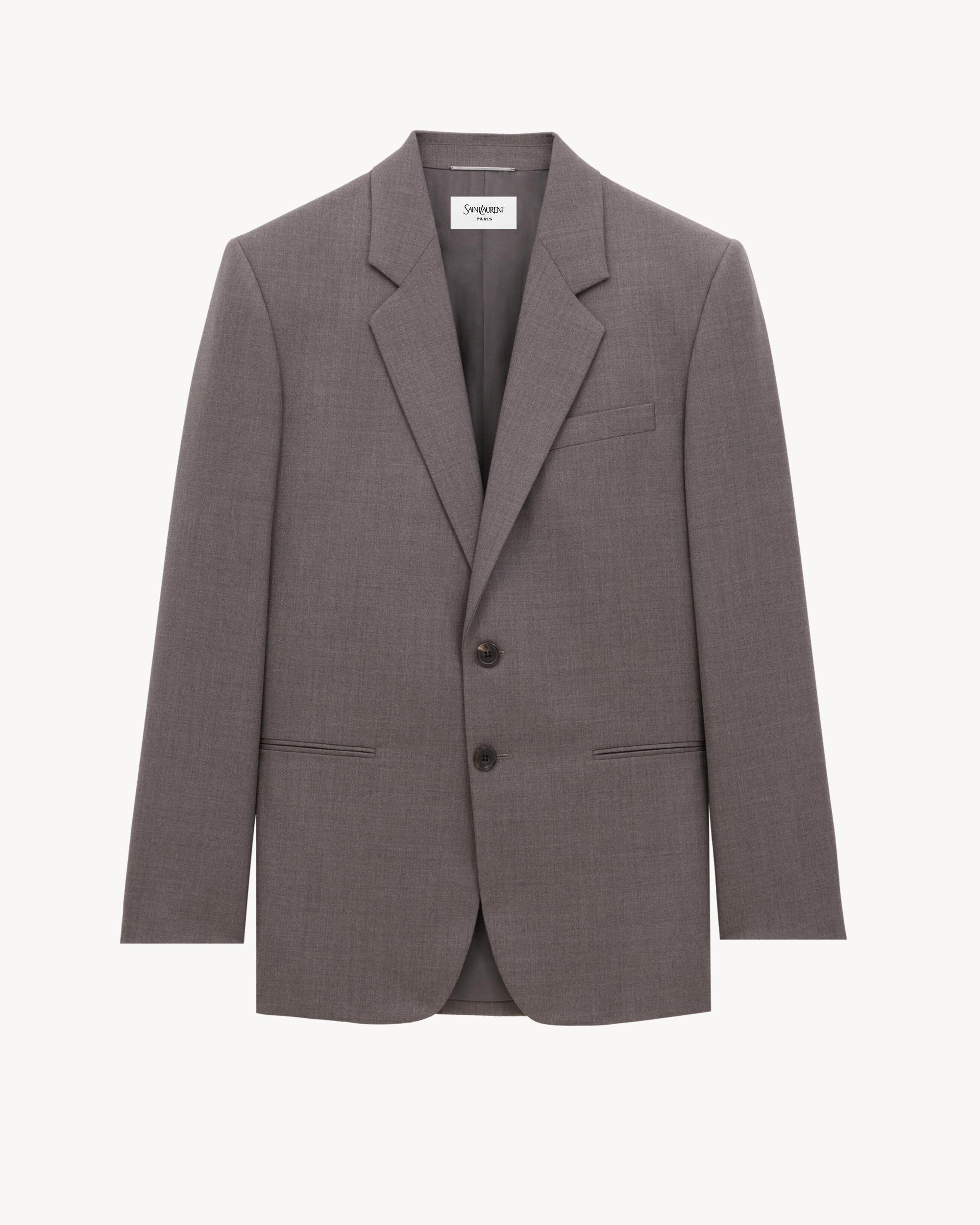 Yves jacket in wool chiné Product Image