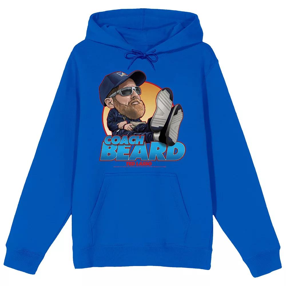 Men's Ted Lasso Coach Beard Graphic Hoodie,  Product Image