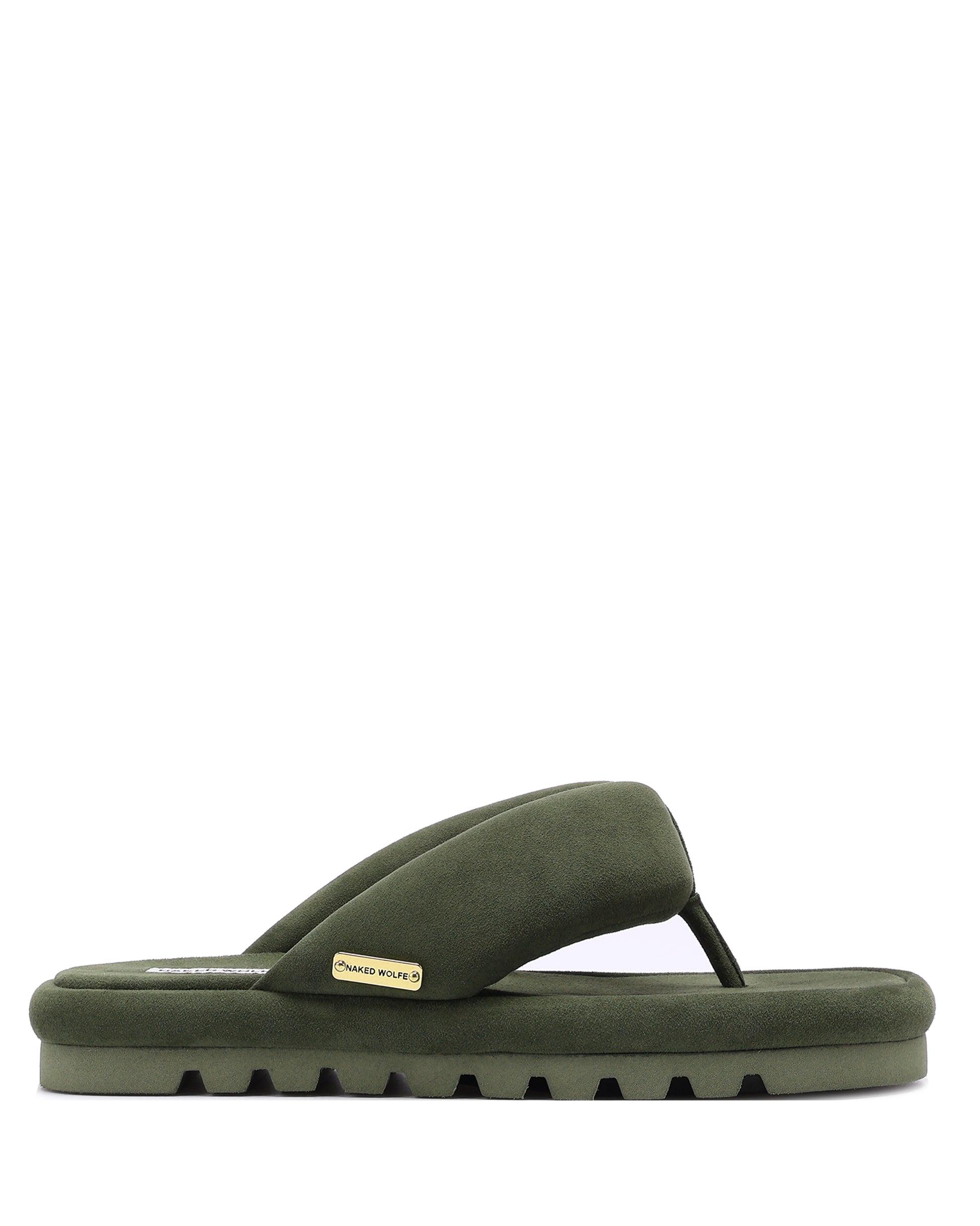 Hilary Olive Suede Product Image