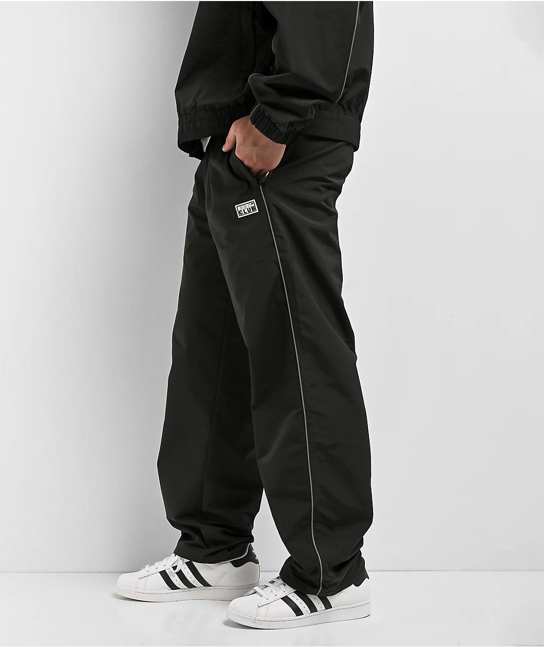 Pro Club Heavyweight Black Track Pants Product Image
