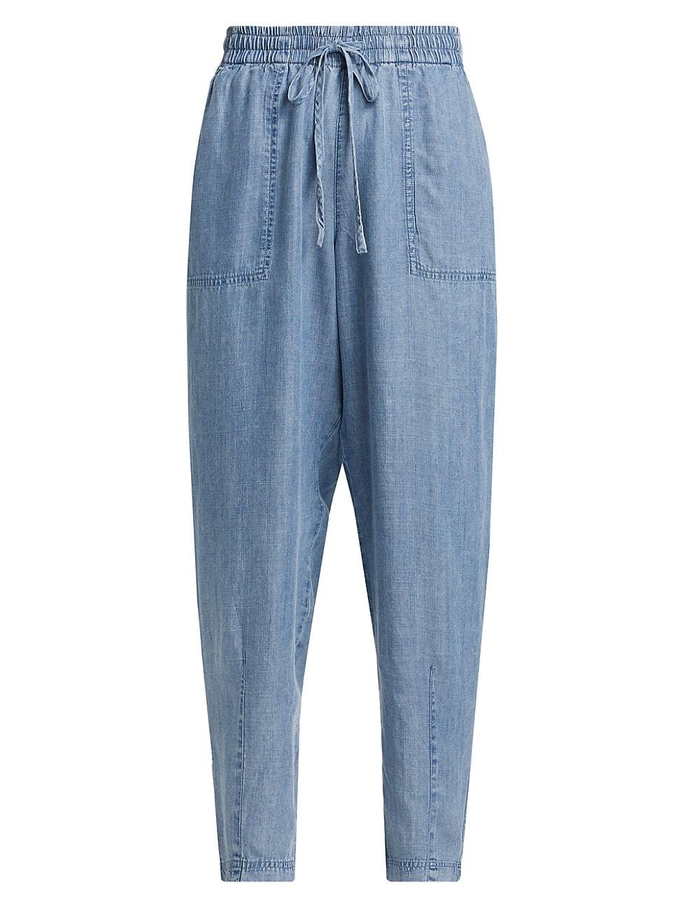 Womens Ryan Barrel-Leg Pants Product Image