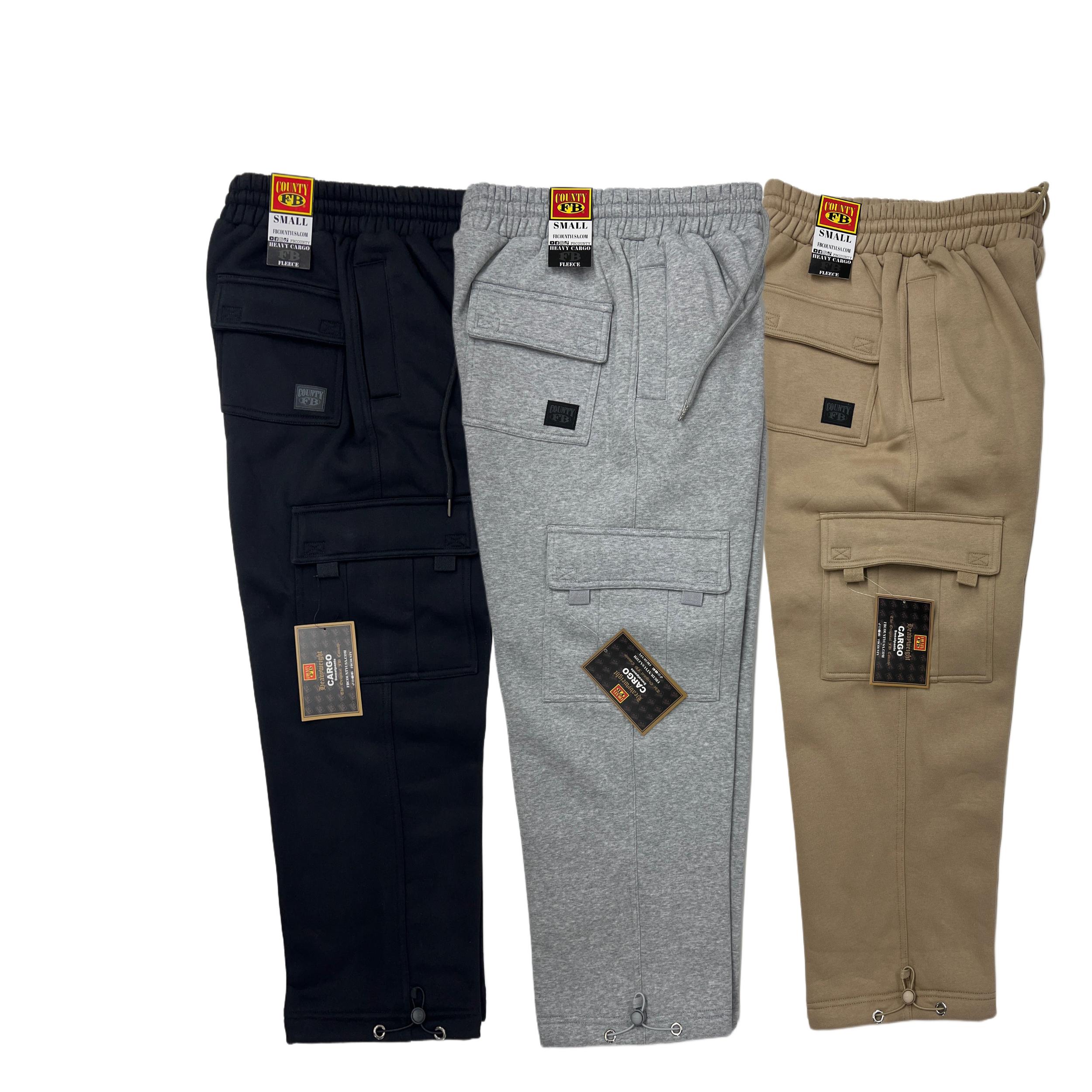 FB County Heavyweight Baggy Cargo Sweatpants Male Product Image