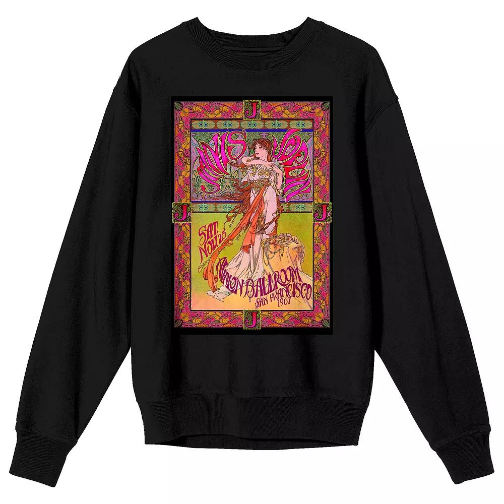 Men's Janis Joplin Avalon Ballroom Graphic Sweatshirt,  Product Image