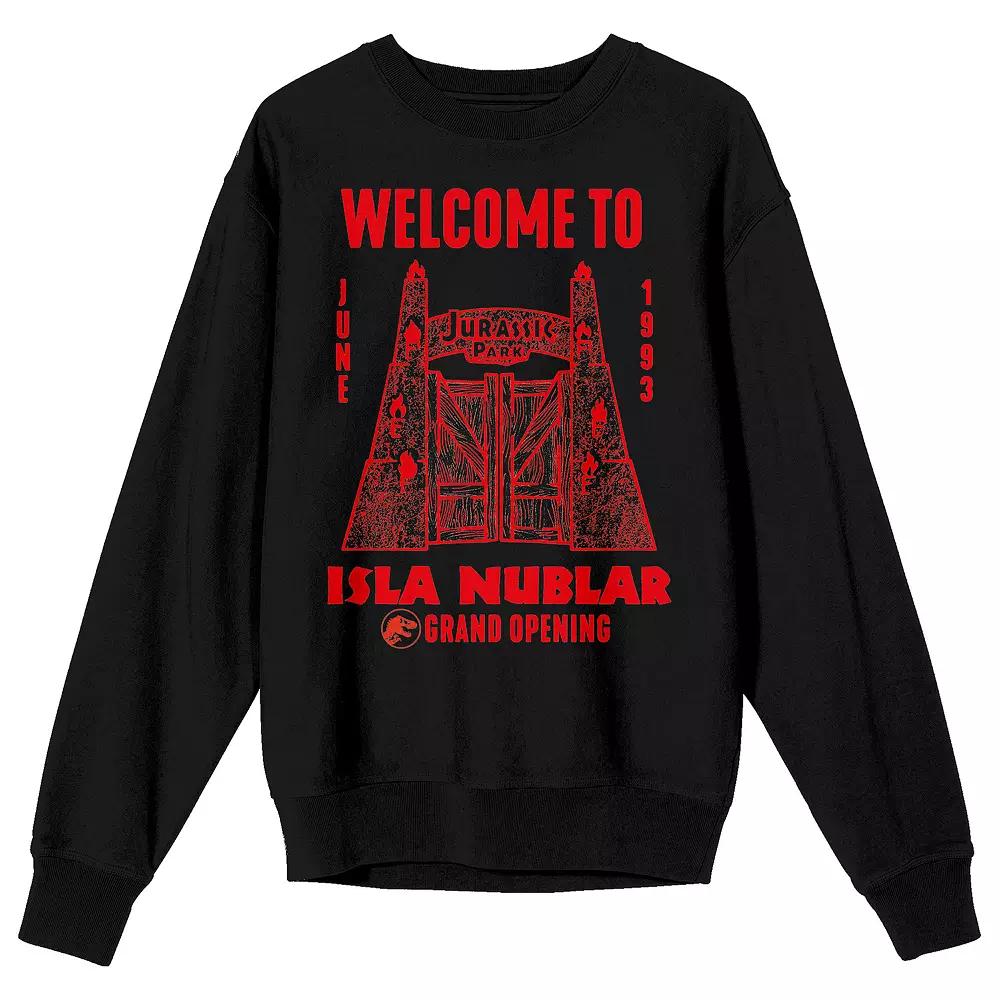 Men's Starship Repeated Text Long Sleeve Graphic Tee,  Product Image