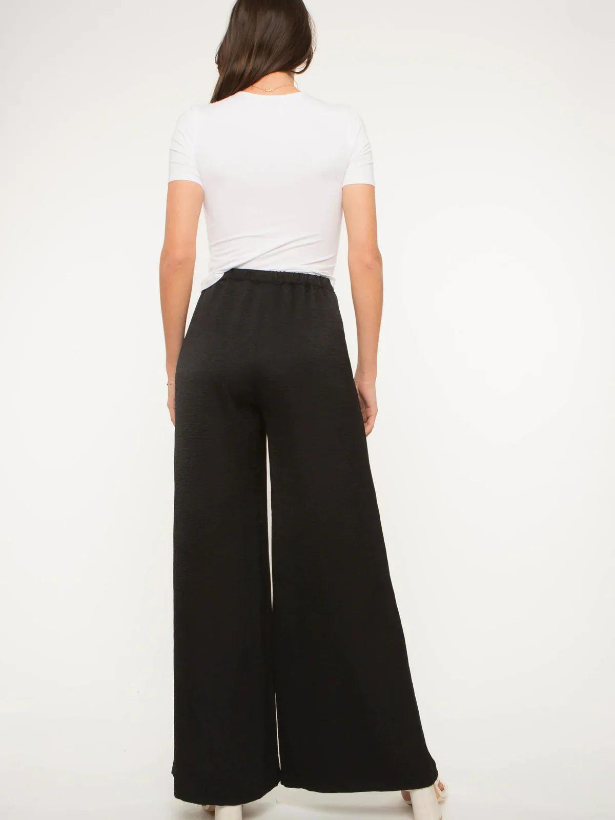 FINAL SALE Ripley Rader Satin Crepe Yacht Pants Product Image