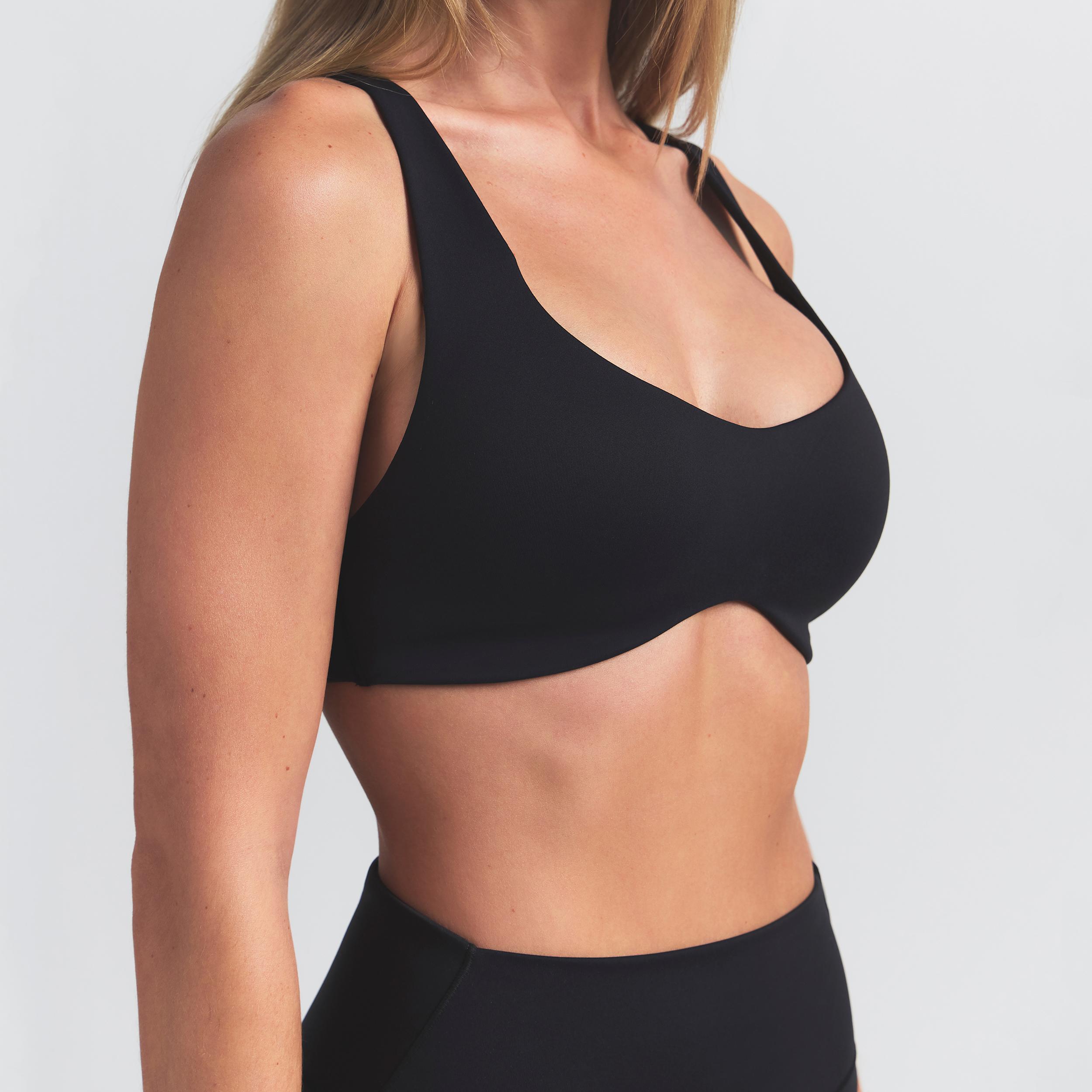 Nike Womens SKIMS Matte Shaping Scoop Bra | BABRA9483W-OBD Product Image