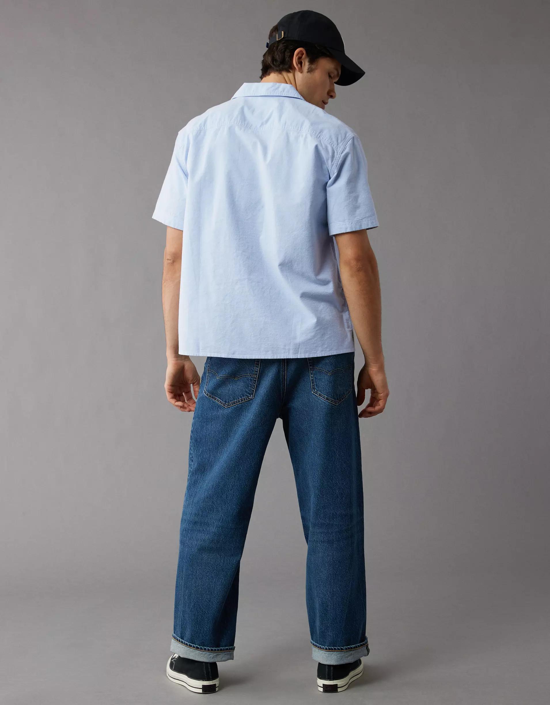 AE Poolside Button-Up Shirt Product Image