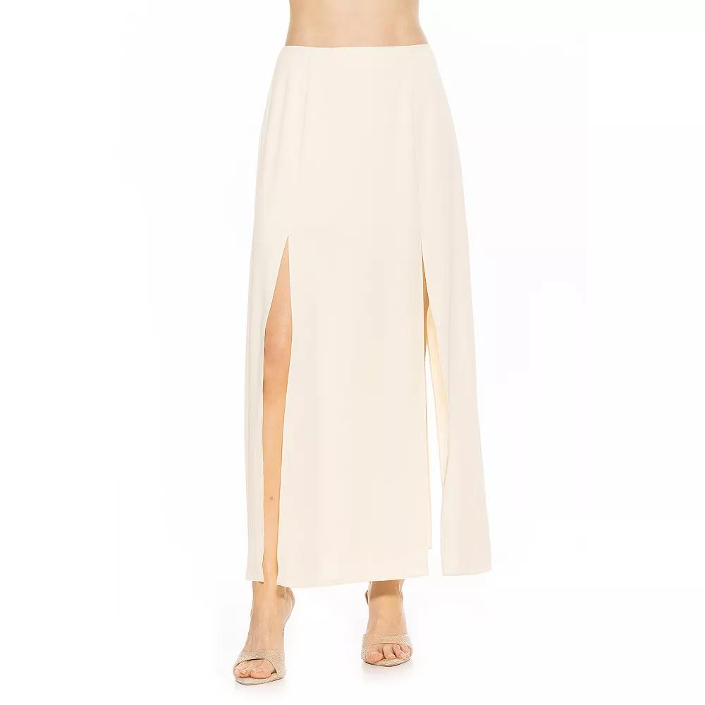 Women's ALEXIA ADMOR Sansa Side Slit Detail Maxi Pencil Skirt,  Product Image