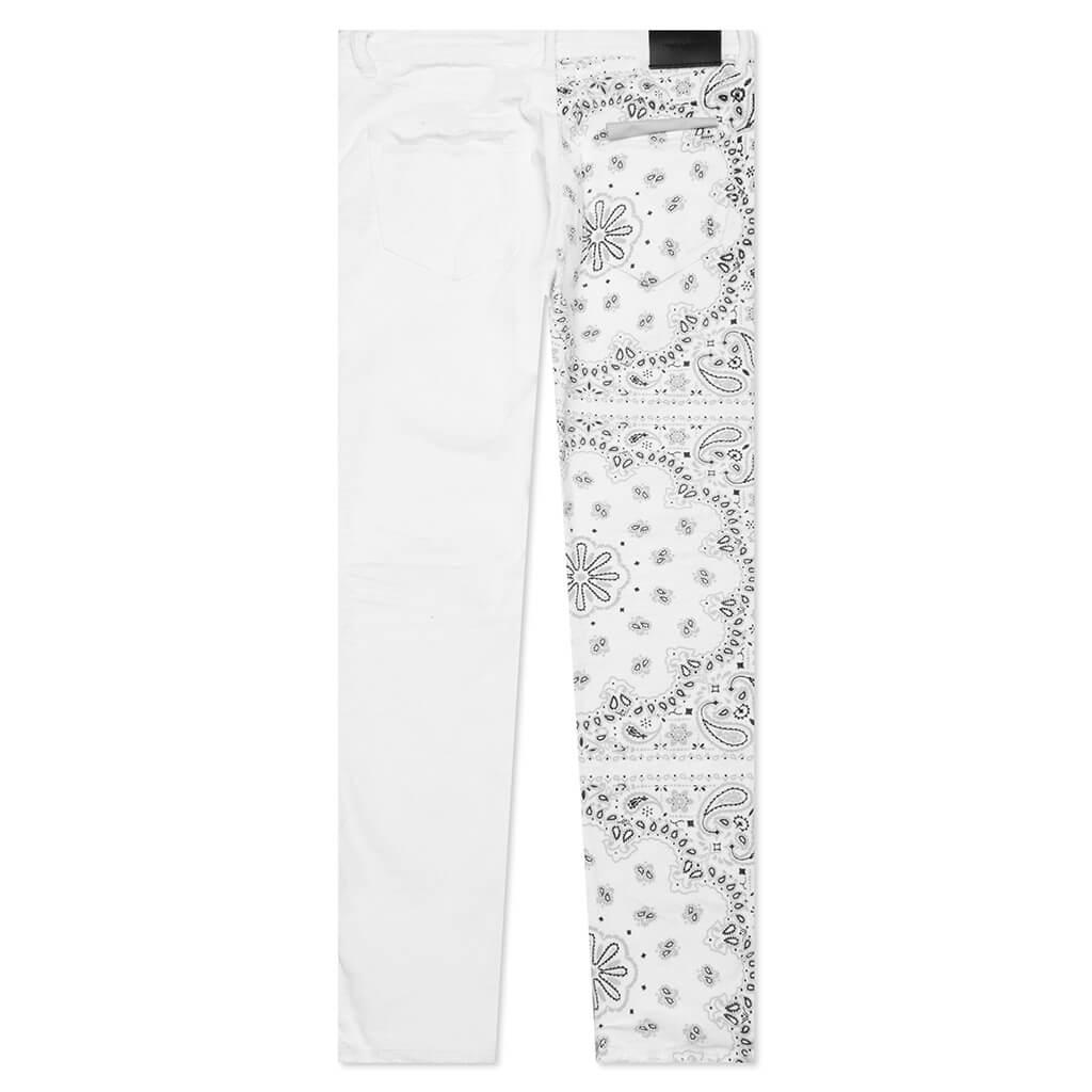 P001 - Corduroy Bandana Print Ecru Male Product Image