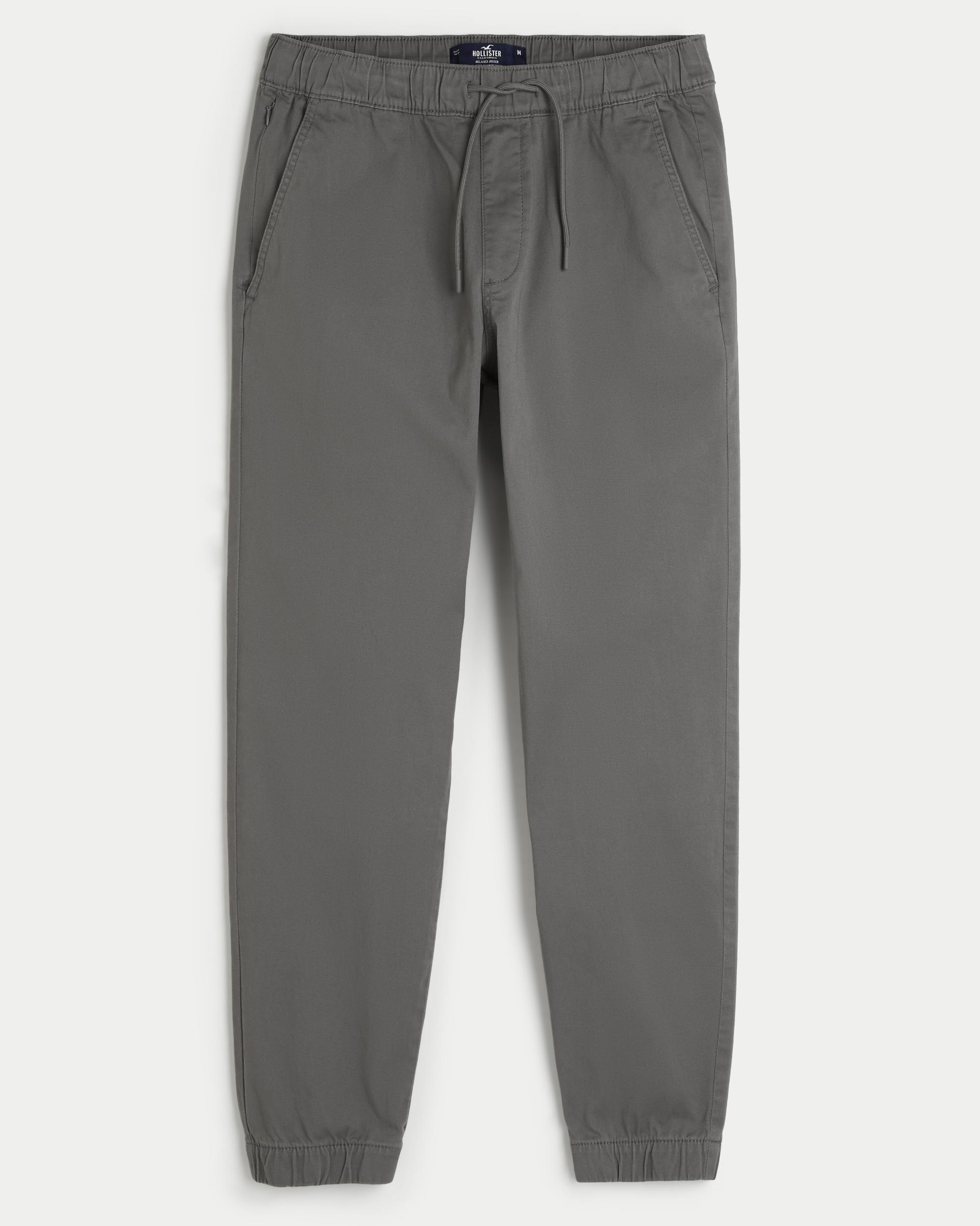 Relaxed Twill Joggers Product Image