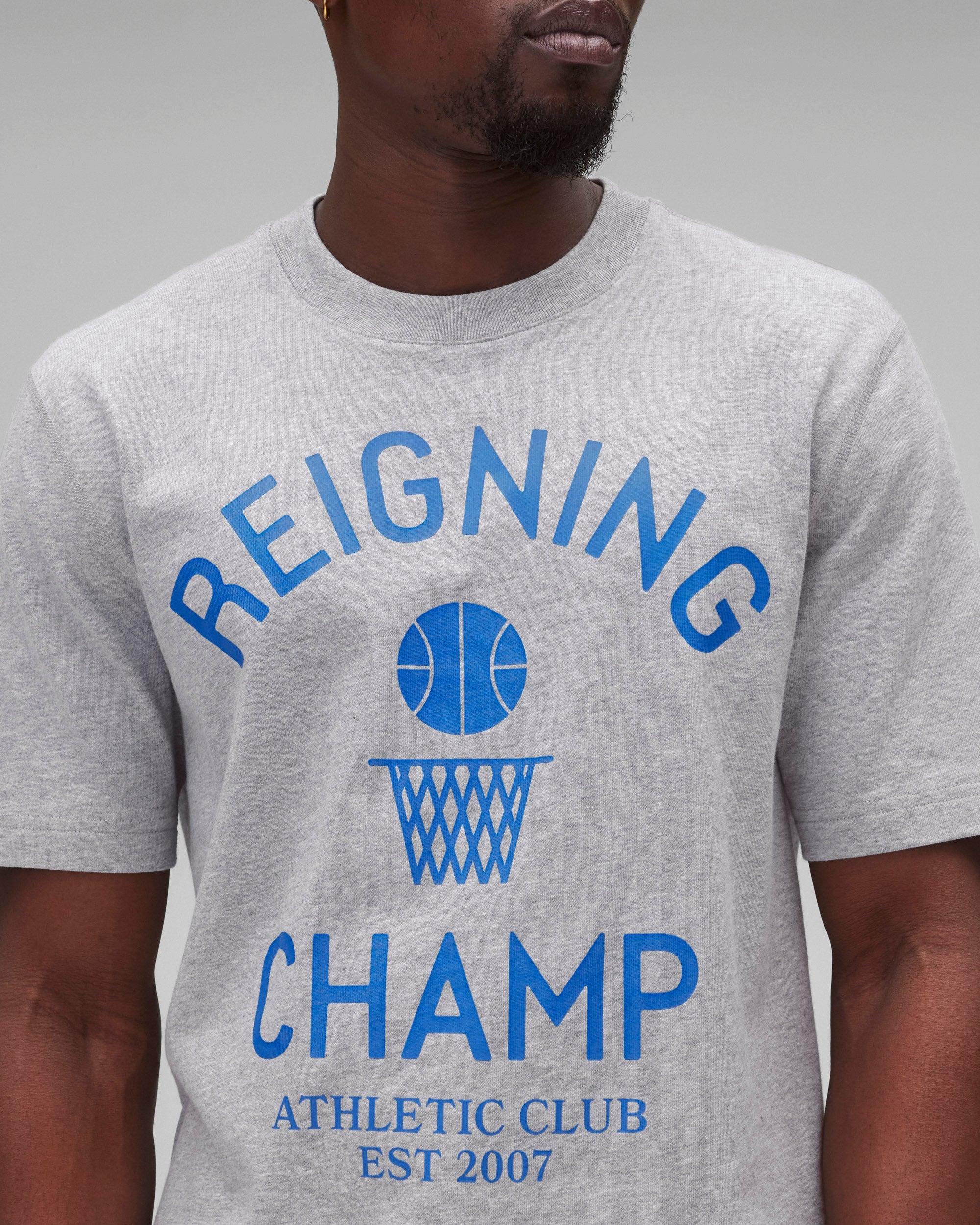 Midweight Jersey Basketball Standard T-Shirt Male Product Image