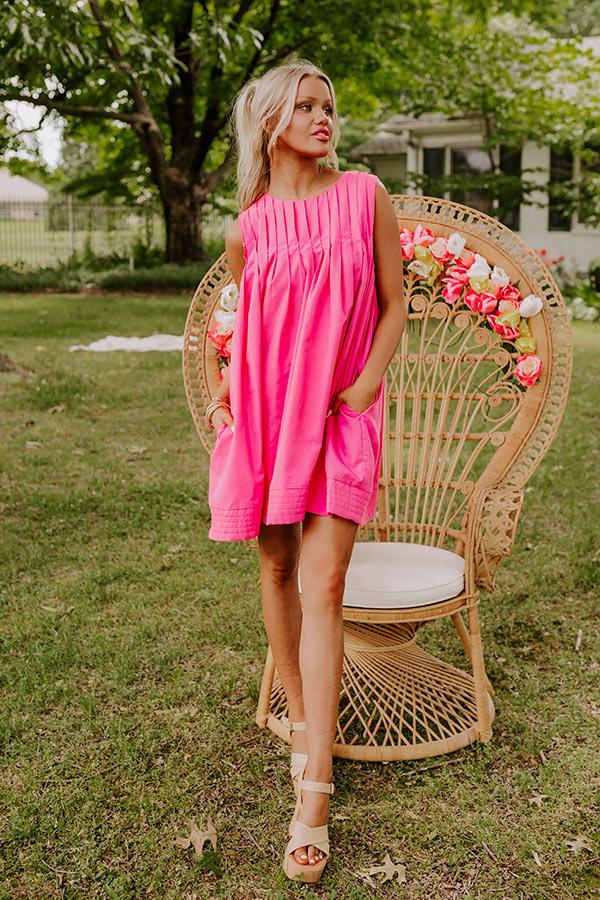 Happy Moment Mini Dress in Pink Product Image