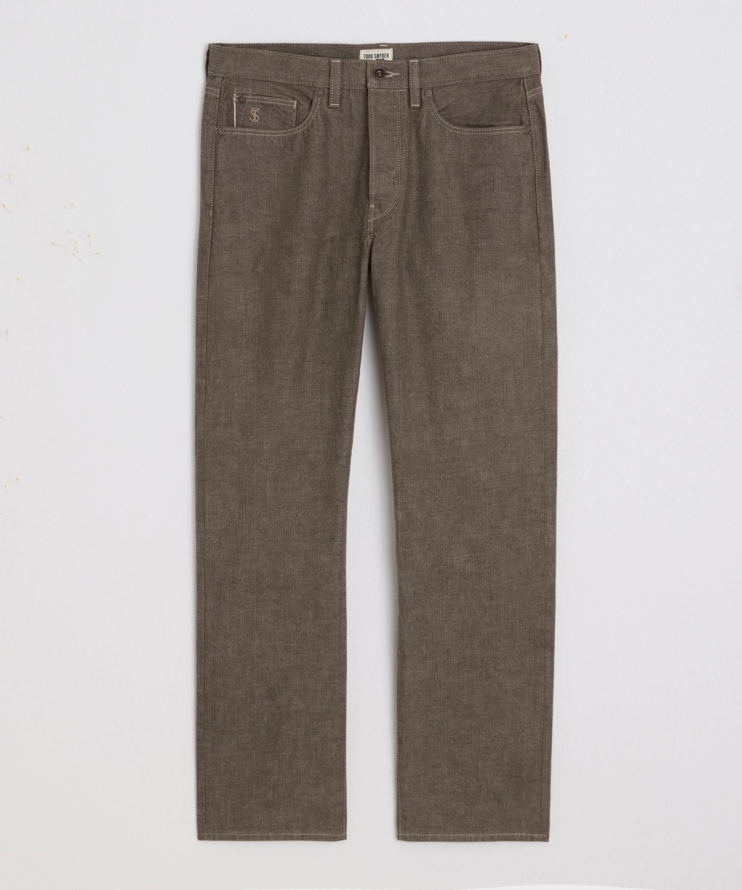 Slim Lightweight Japanese Selvedge Jean in Whiskey Product Image
