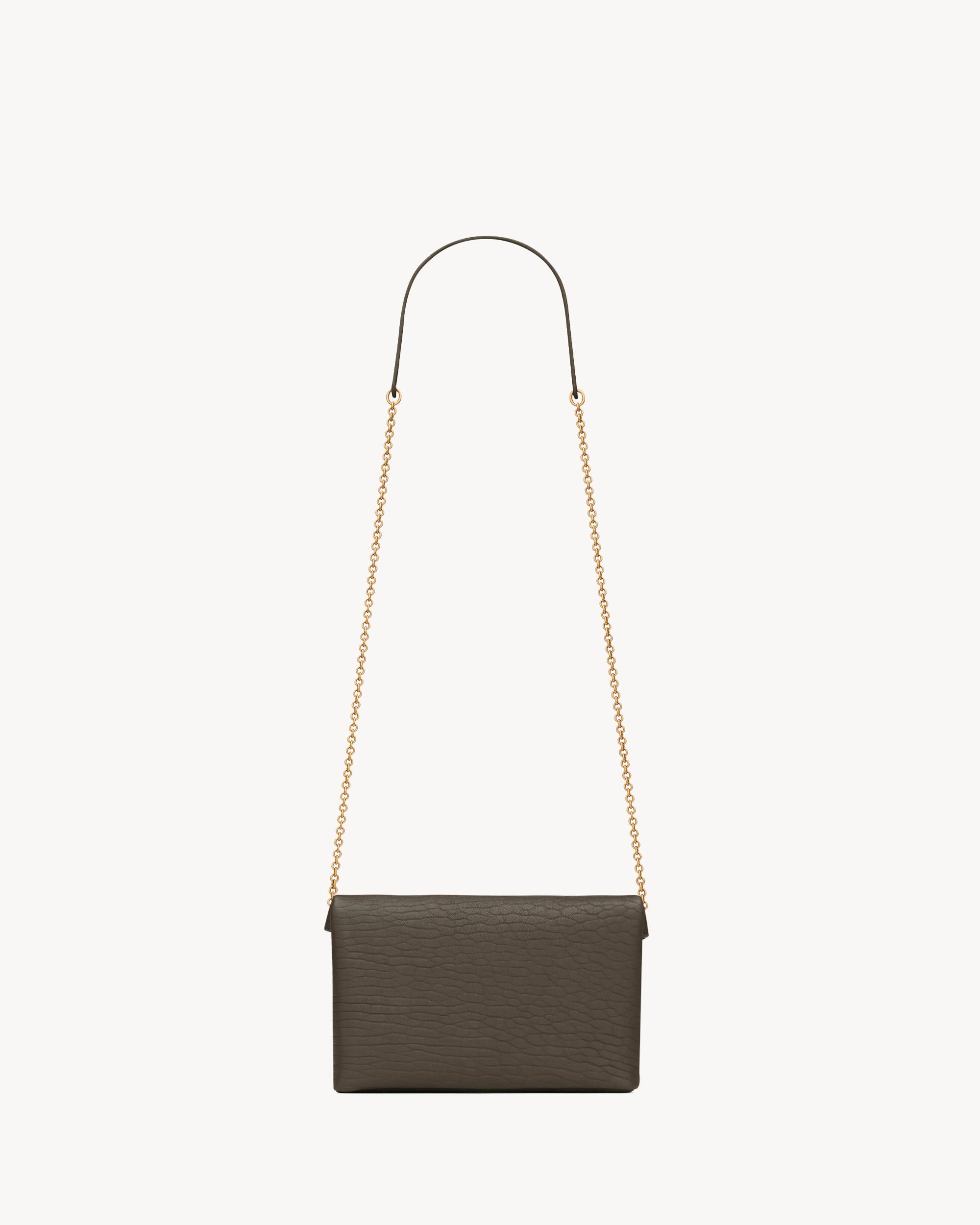 CASSANDRE chain pouch in lambskin Product Image