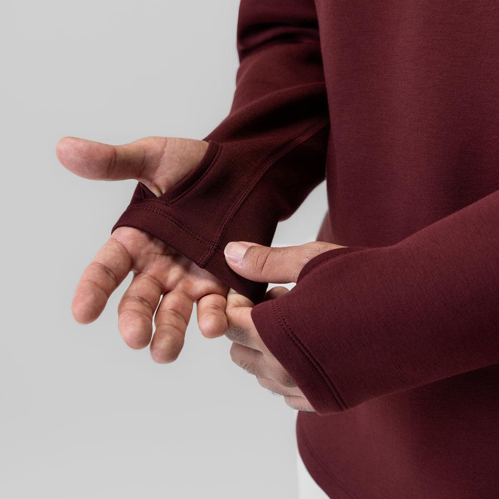 1023. Dri-Core™ Zip Hoodie - Crimson Product Image