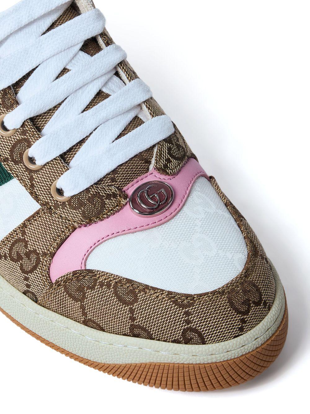 Screener GG monogram Web-stripe sneakers Product Image