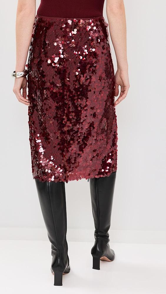 Vince Lucite Paillettes Skirt | Shopbop Product Image