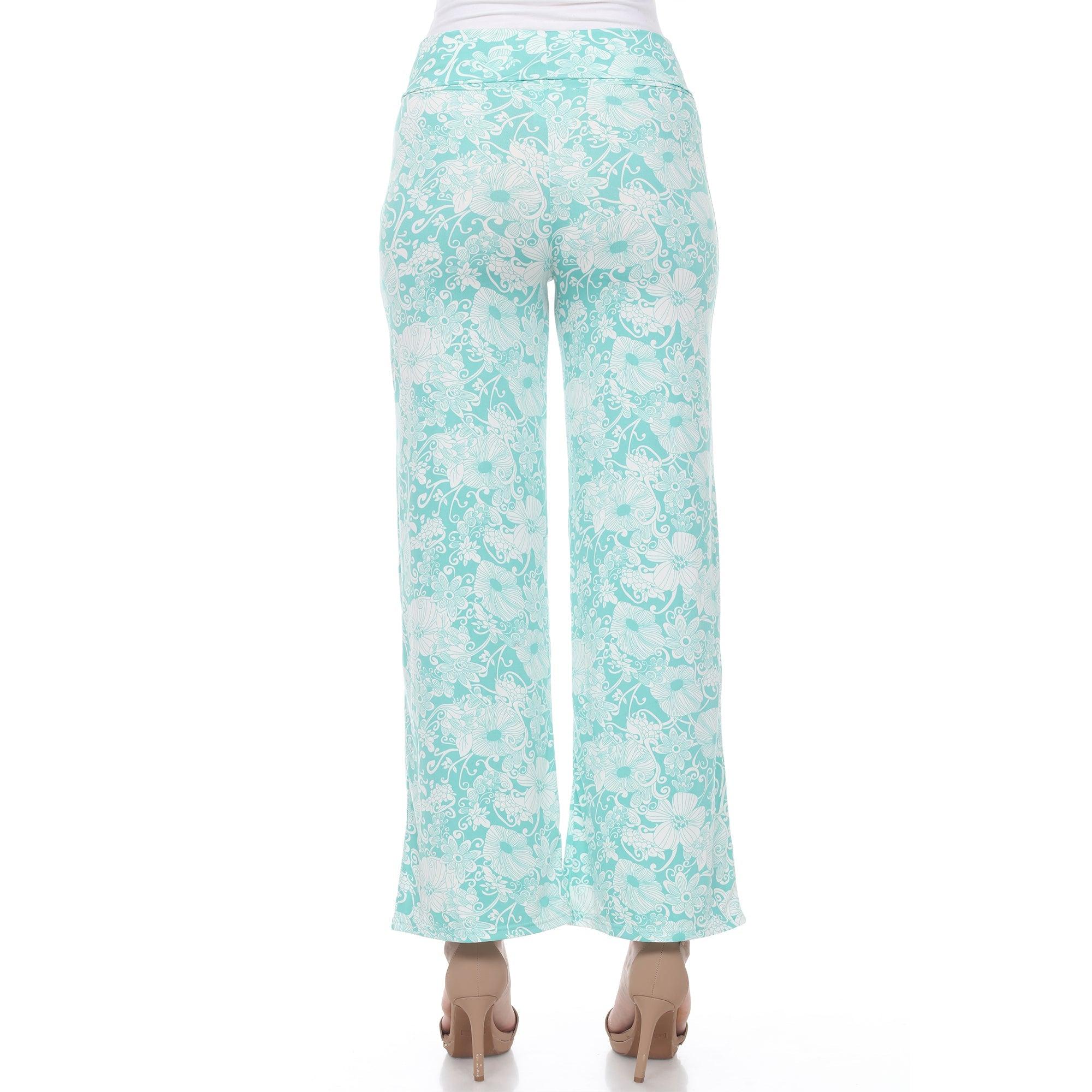 Floral Paisley Palazzo Pants Product Image