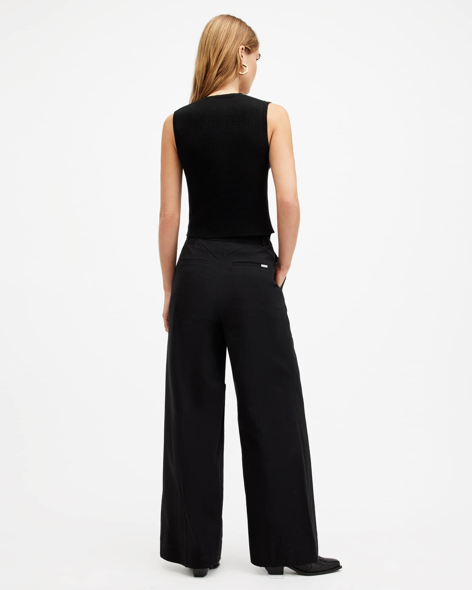 Hally Relaxed Fit Wide Leg Pants Product Image