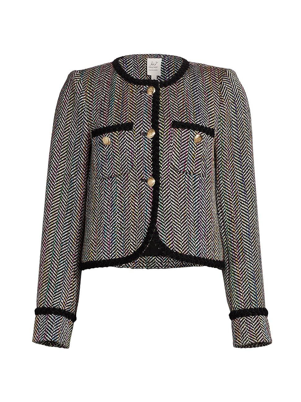 Womens Mika Zanda Tweed Jacket Product Image