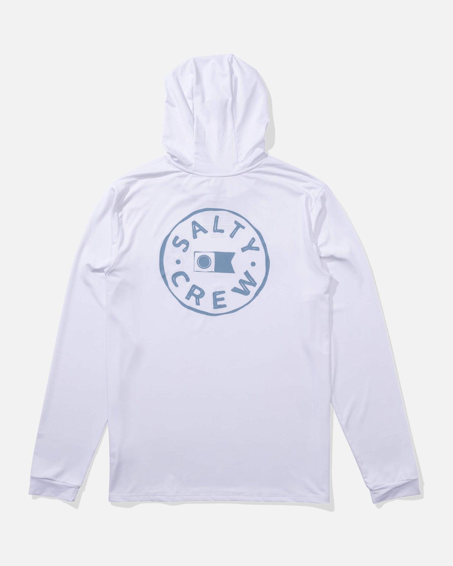 Watermark Hood Sunshirt - White Product Image