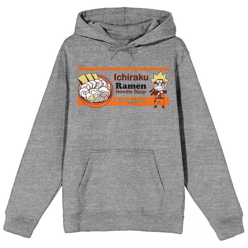 Men's Naruto Shippuden Ichiraku Ramen Noodle Soup Graphic Hoodie,  Product Image