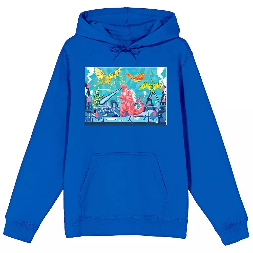 Men's Godzilla Classic Pop Art Graphic Hoodie,  Product Image