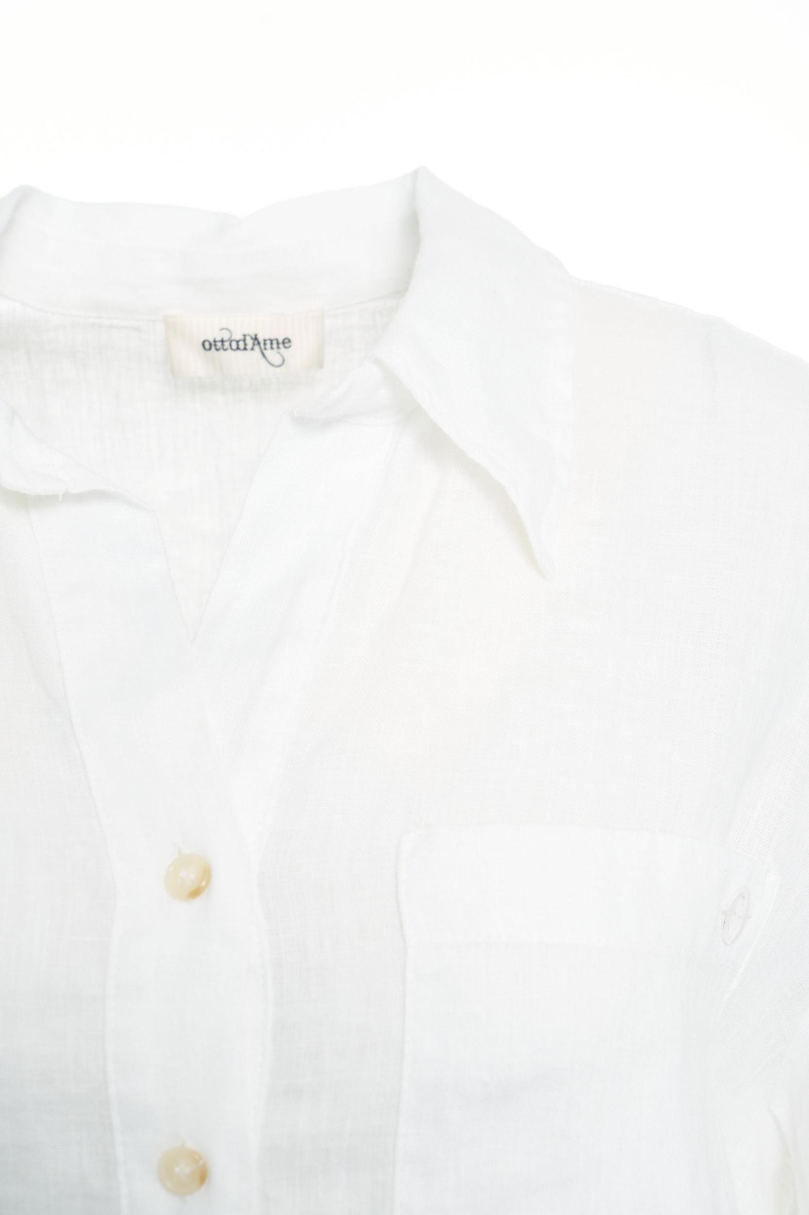 Linen chemisier dress Product Image