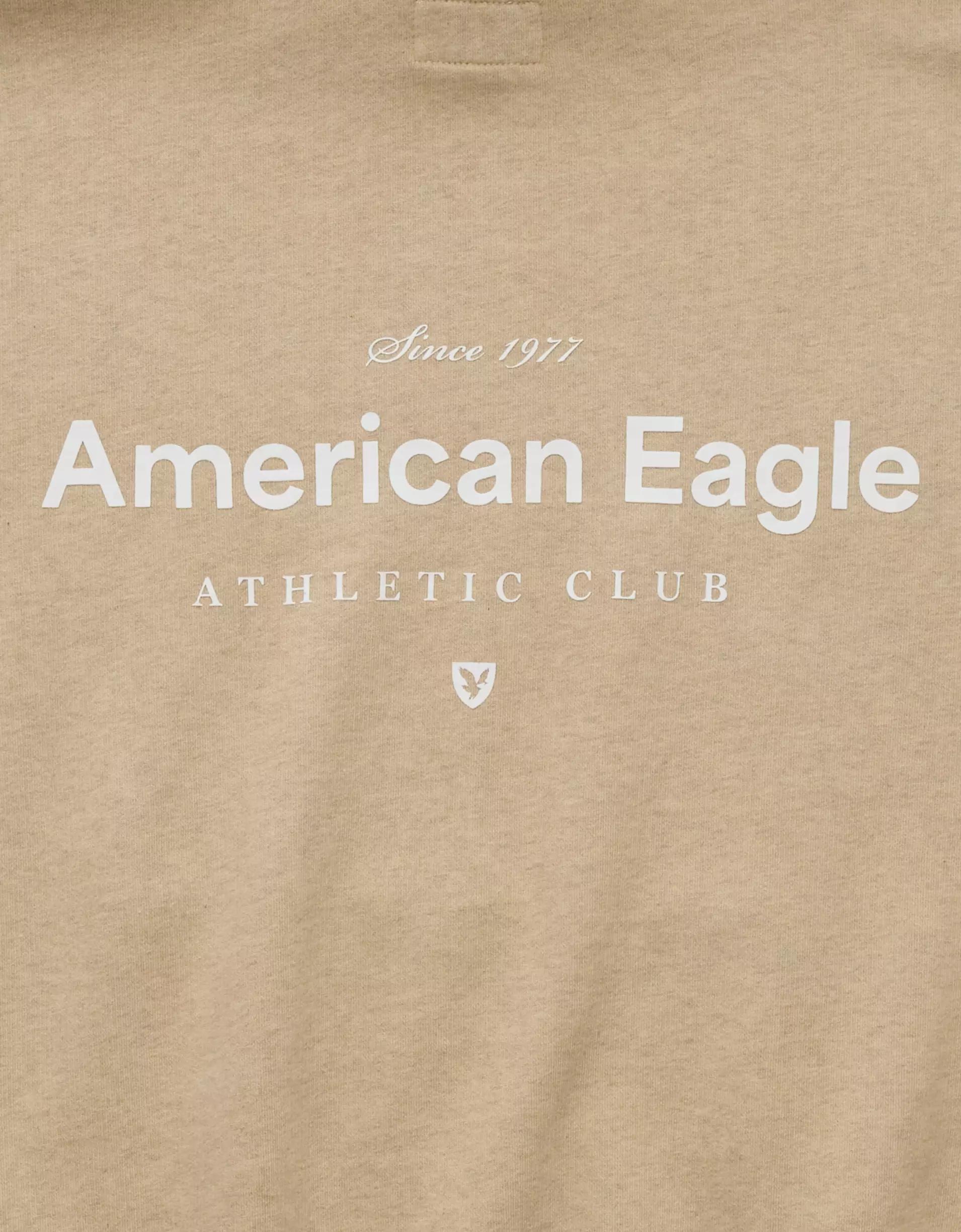 AE Laidback Luxe Heavyweight Logo Hoodie Product Image