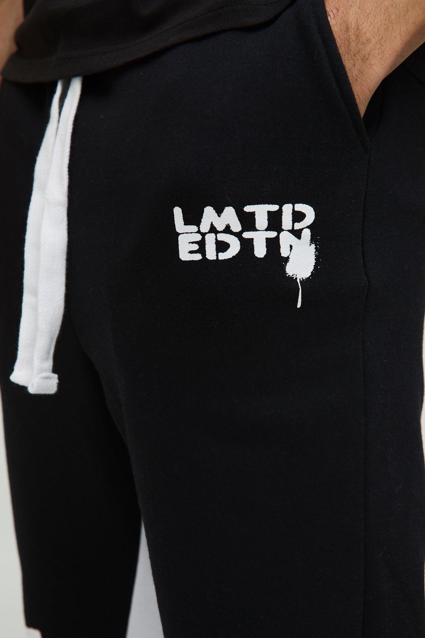 Slim Fit Worldwide Gusset Sweatpants | boohooMAN USA Product Image