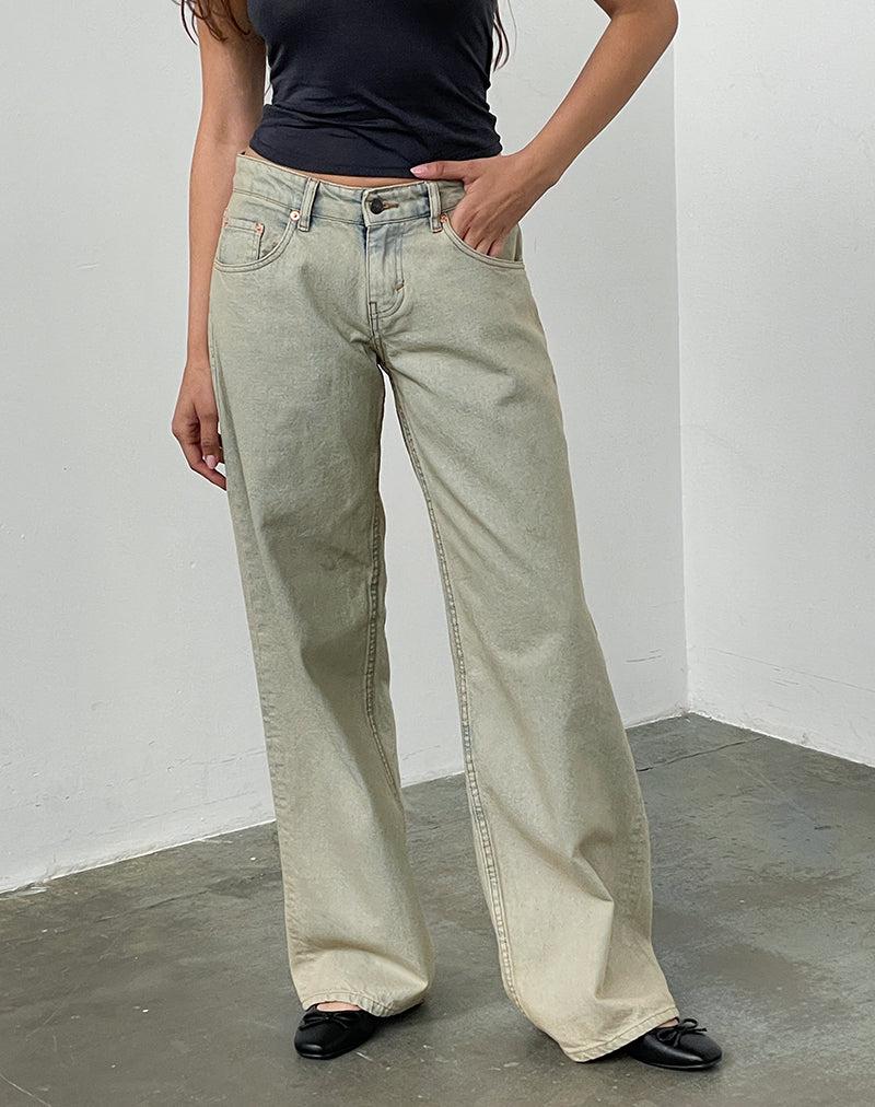 Low Rise Roomy Jeans in Desert Sand Wash Female Product Image