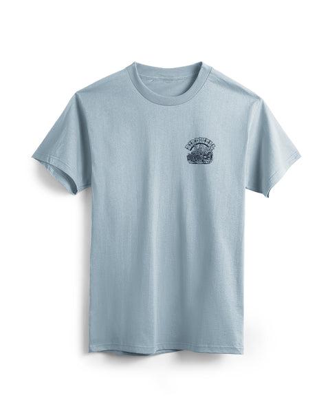 Rat Rod Birdie T-Shirt - Light Blue Product Image