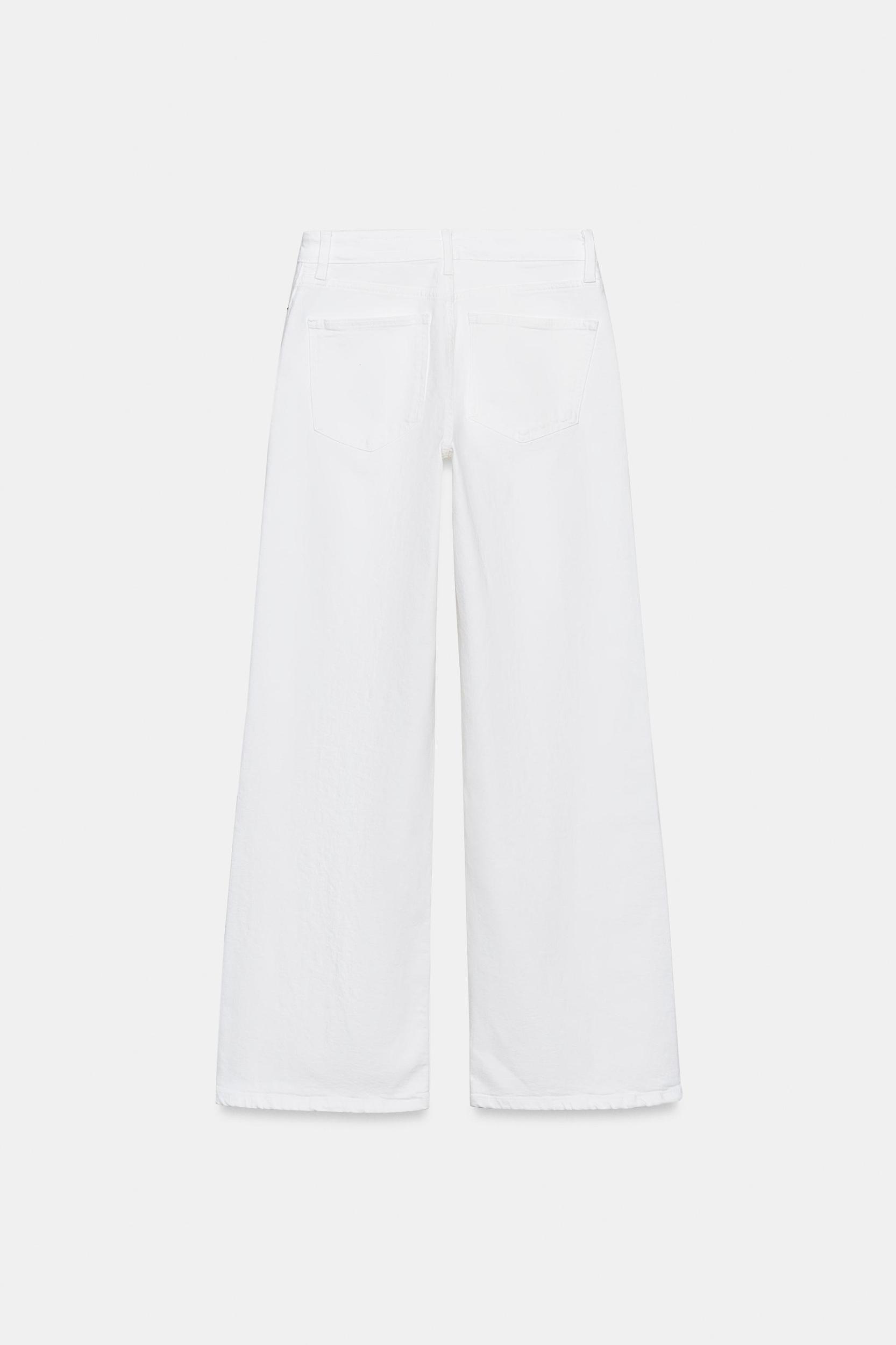 ZW COLLECTION HIGH-WAIST WIDE LEG JEANS Product Image