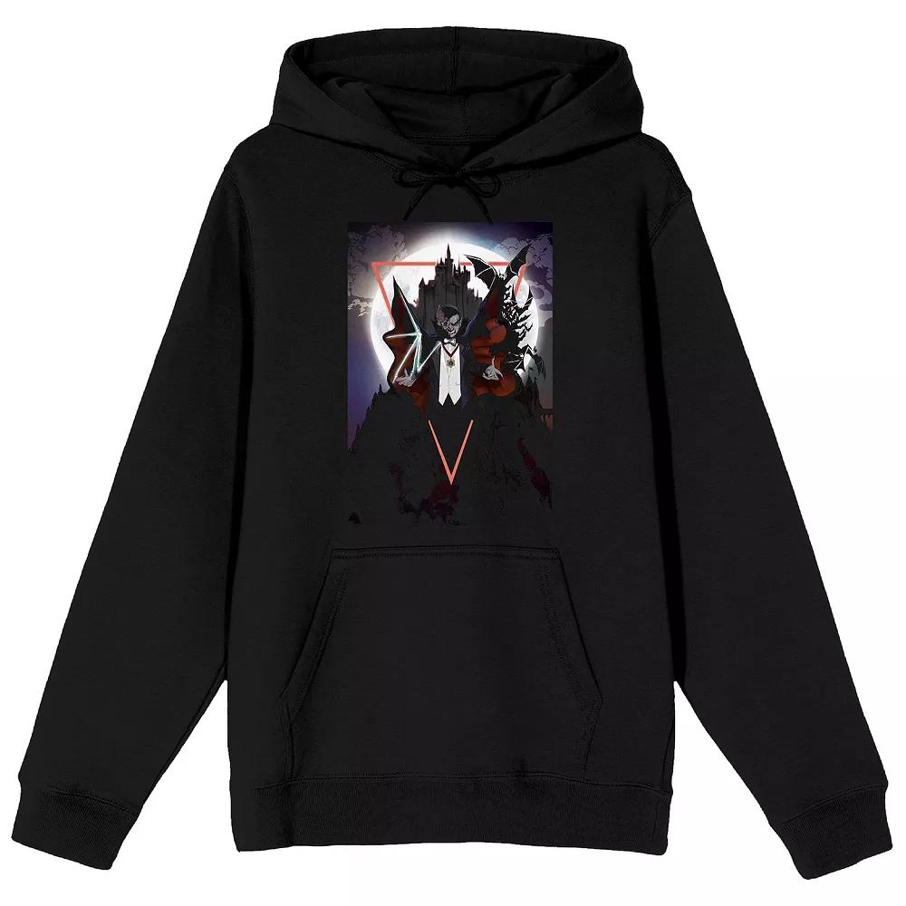 Men's Universal Monsters Dracula Graphic Hoodie, Size: XXL, Black Product Image