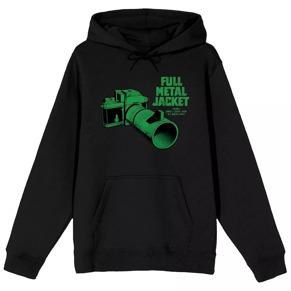 Men's Full Metal Jacket Camera Graphic Hoodie,  Product Image