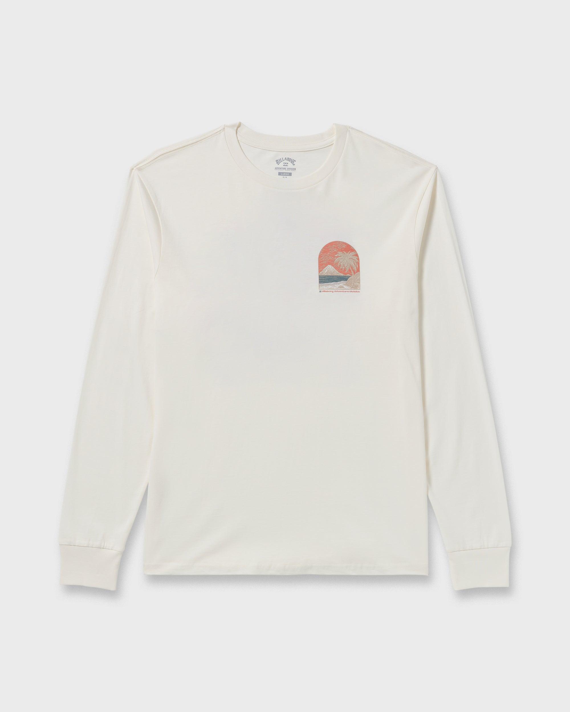 Coastal Range A/Div Long Sleeve T-Shirt - Off White Male Product Image