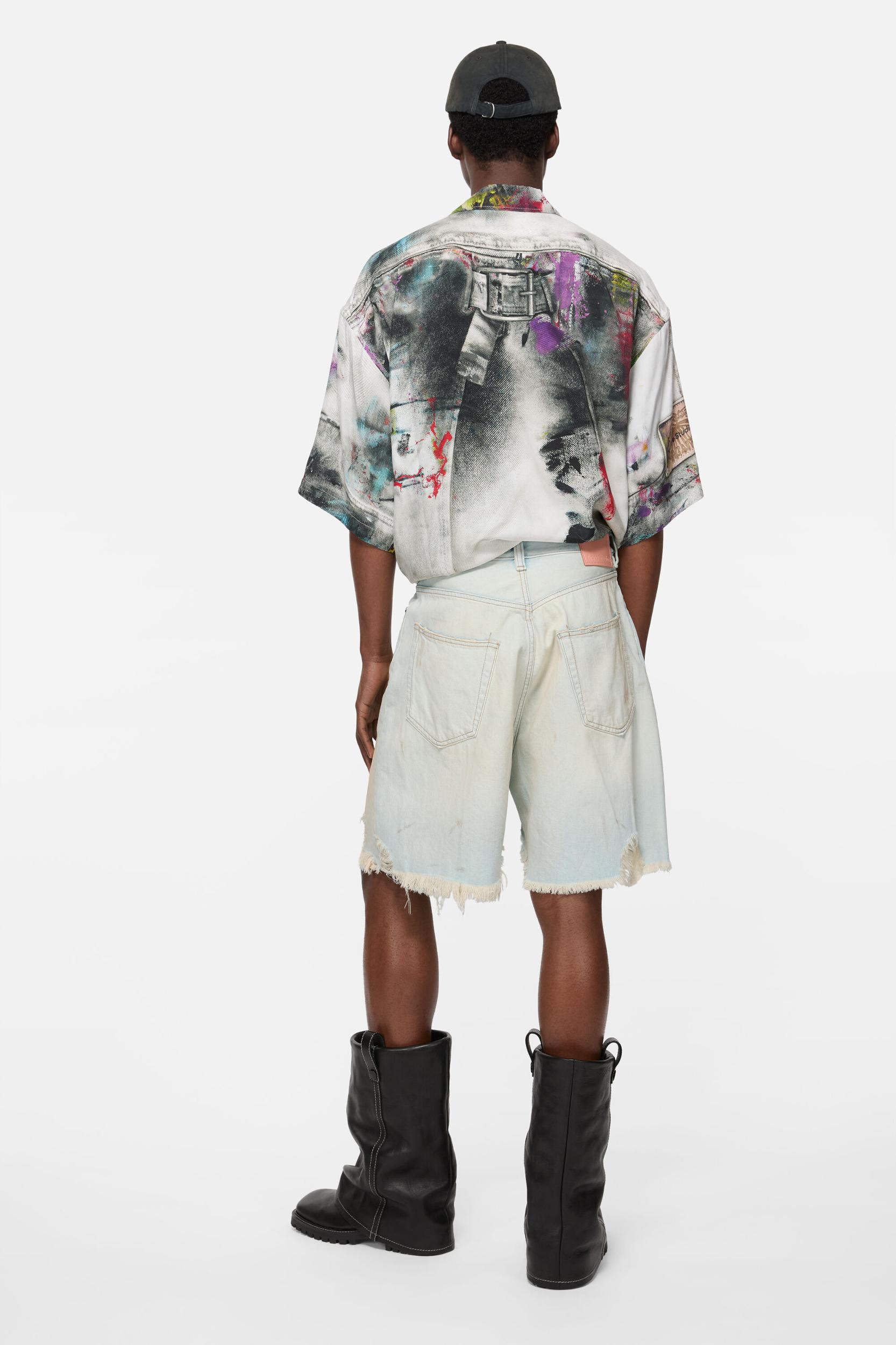 Denim shorts - Loose fit Product Image