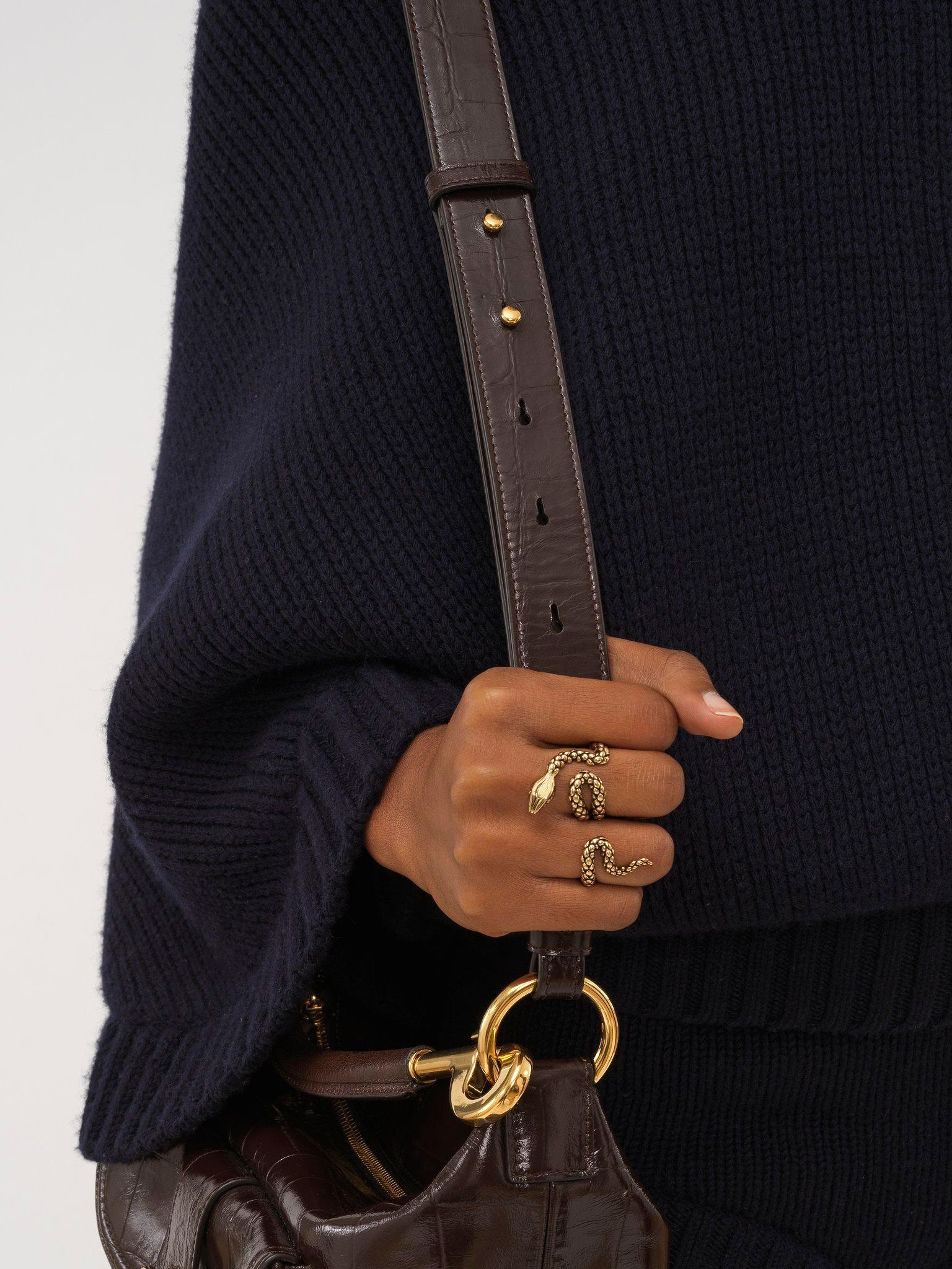 The Chloé Snake double ring Product Image