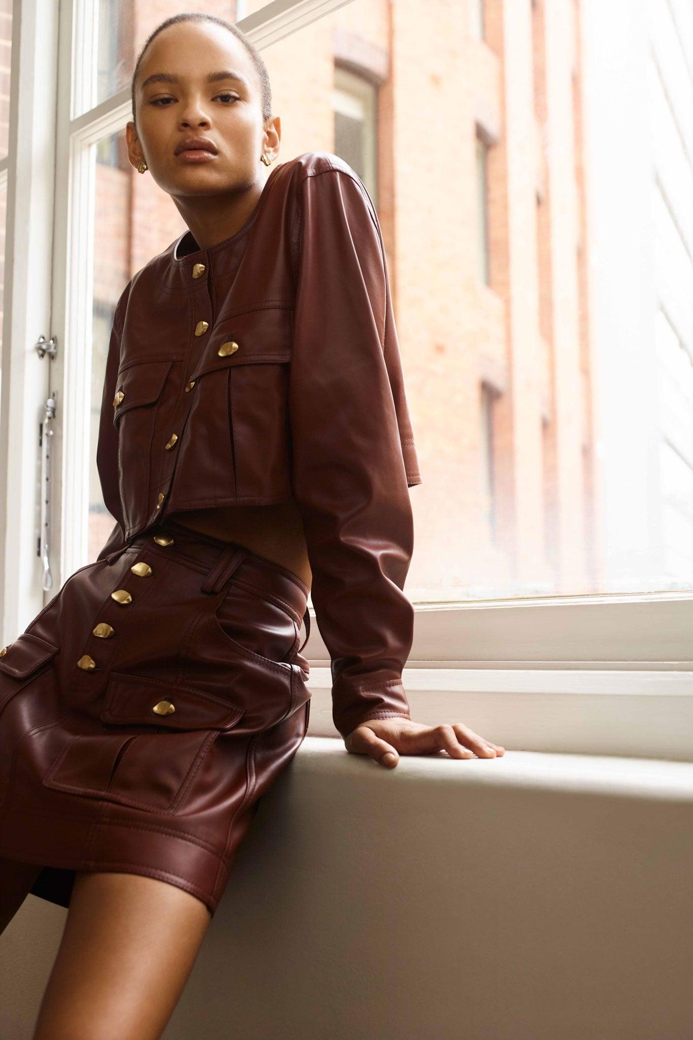 Sarina Cropped Jacket Product Image