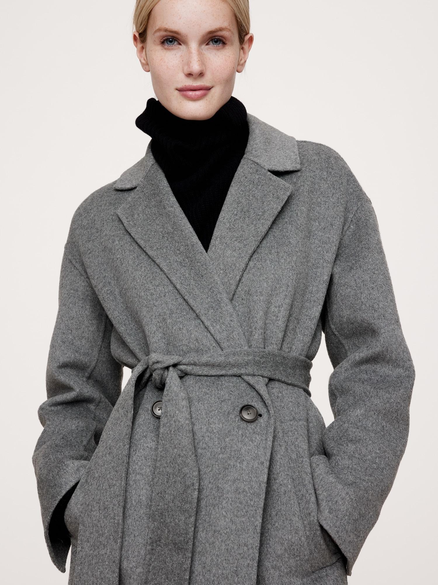 Double-Faced Wrap Coat Product Image