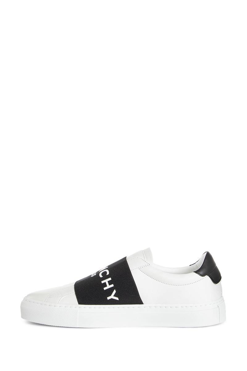 GIVENCHY Urban Street Sneakers In Leather With Elastic Band In Multi Product Image