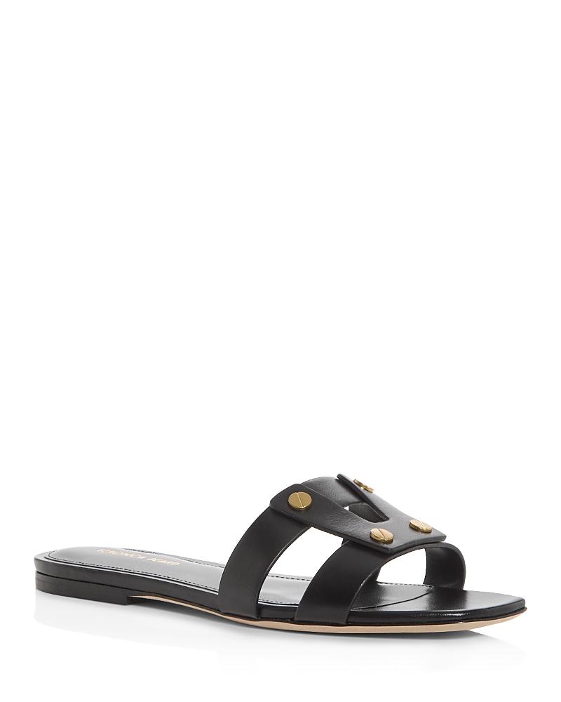 Womens Via Slide Leather Sandals Product Image