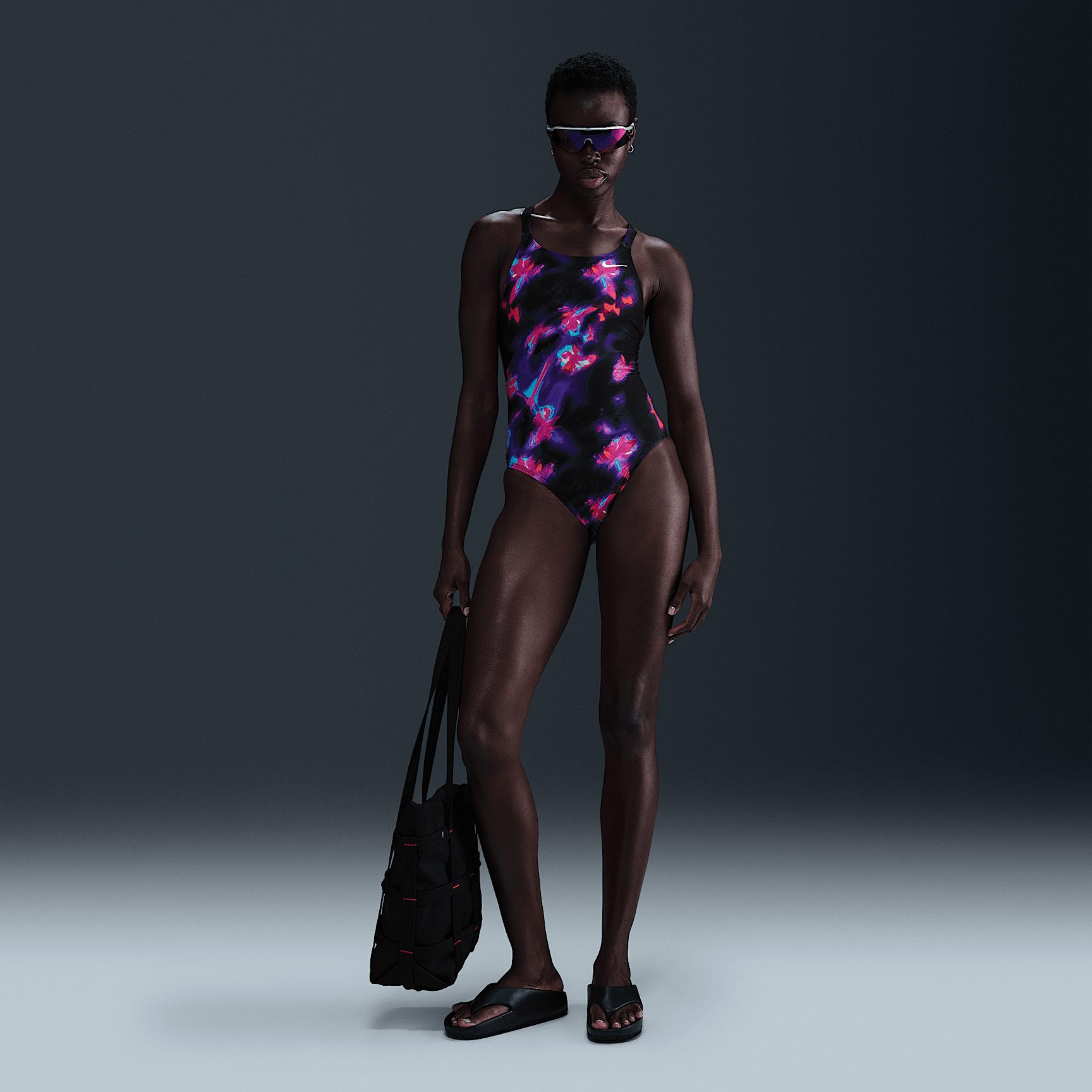 Nike Womens Swim HydraStrong Fastback One-Piece | NESSF014-001 Product Image